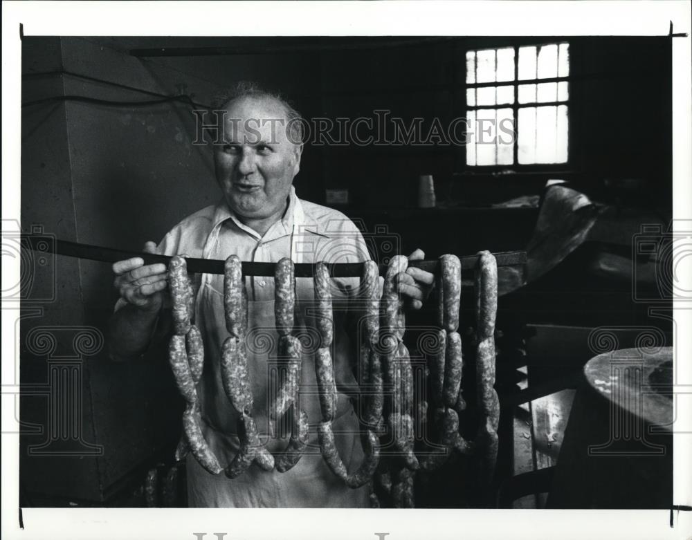 1990 Press Photo Al Resnick, owner of Resnick&#39;s Food Market - Historic Images