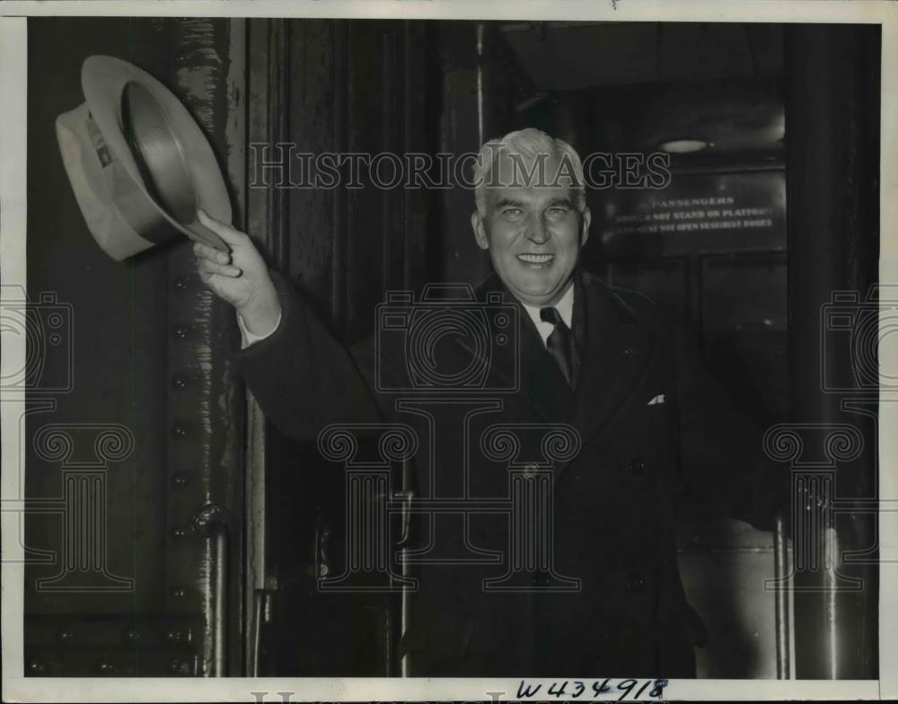 1938 Press Photo Paul V. McNutt High Commissioner of Philippines in Washington - Historic Images