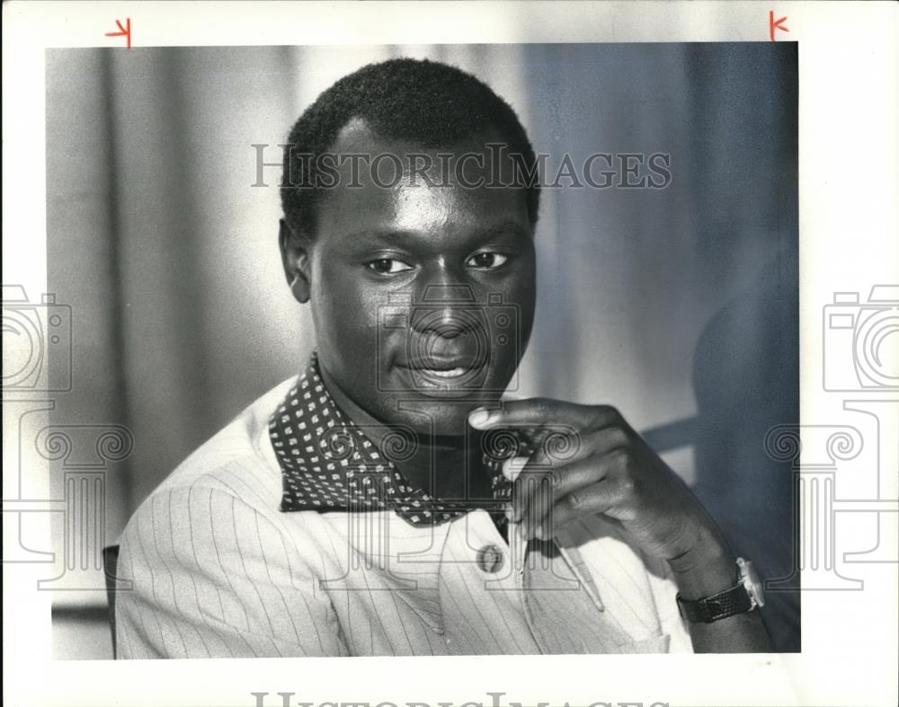 1980 Press Photo Olala Otunnu - Historic Images