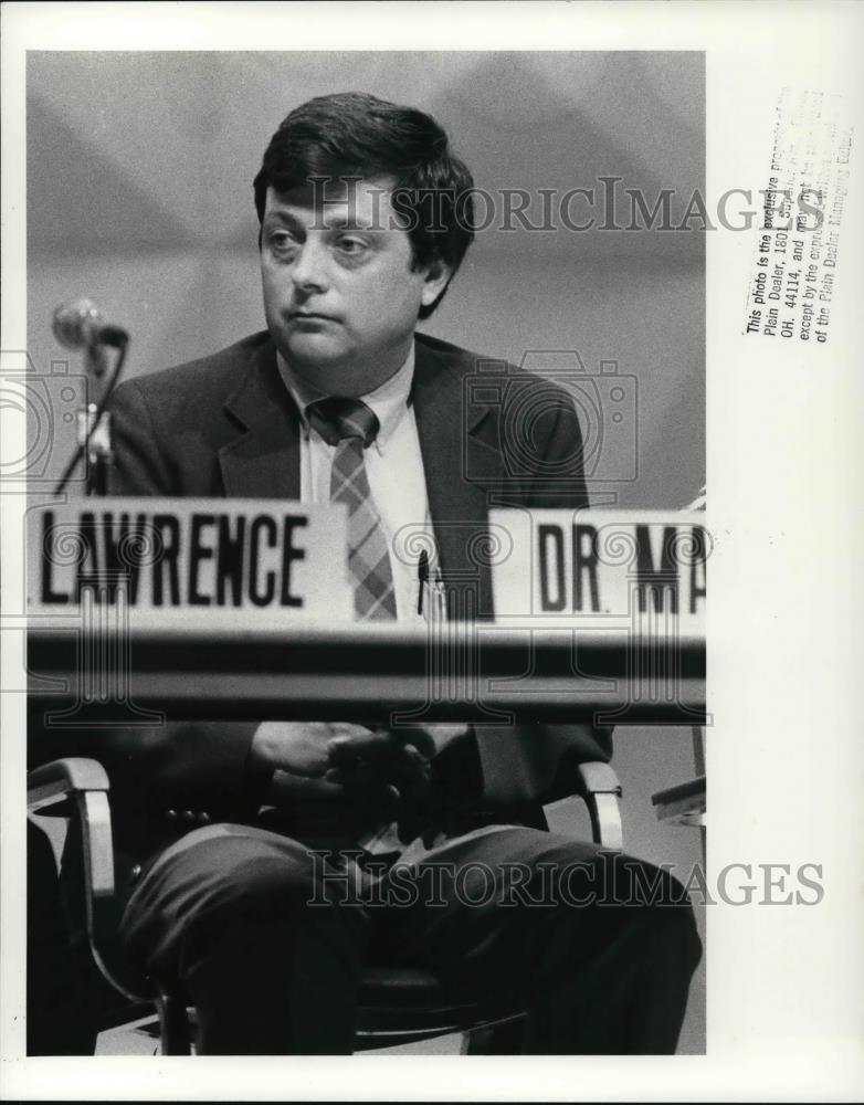 1988 Press Photo Dr. George Malo, Career Ladder Evaluation Department director - Historic Images
