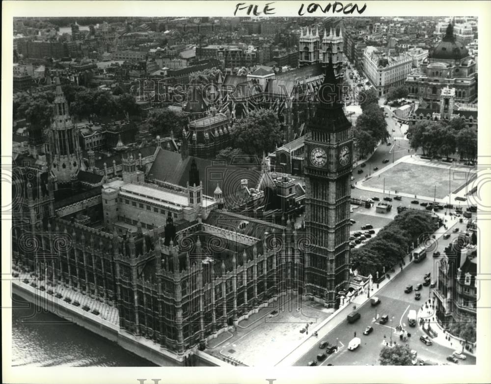 1986 Press Photo Parliament&#39;s Lead London - Historic Images