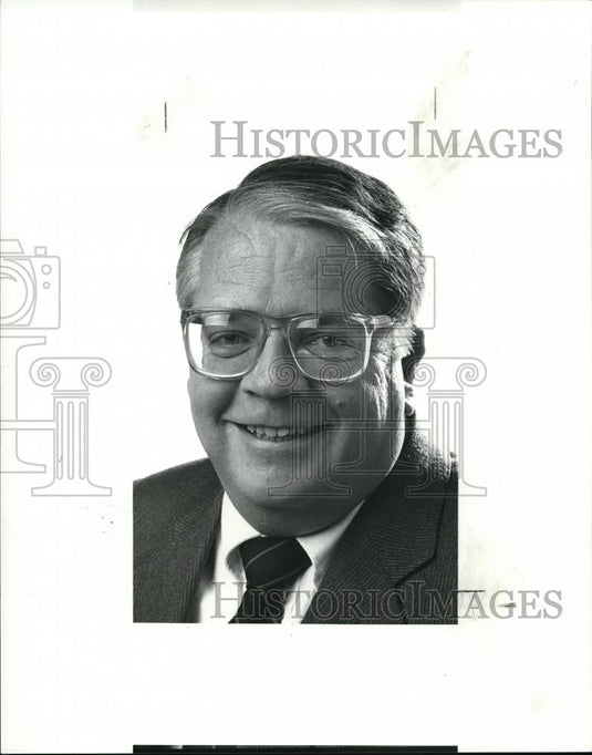 1990 Press Photo Thomas R. McNamara, candidate - cva35083 - Historic Images