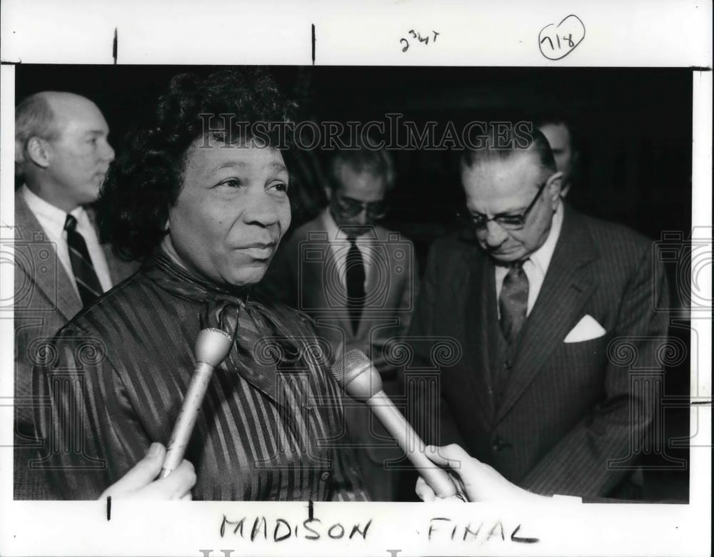 1988 Press Photo Mildred Madison - Historic Images