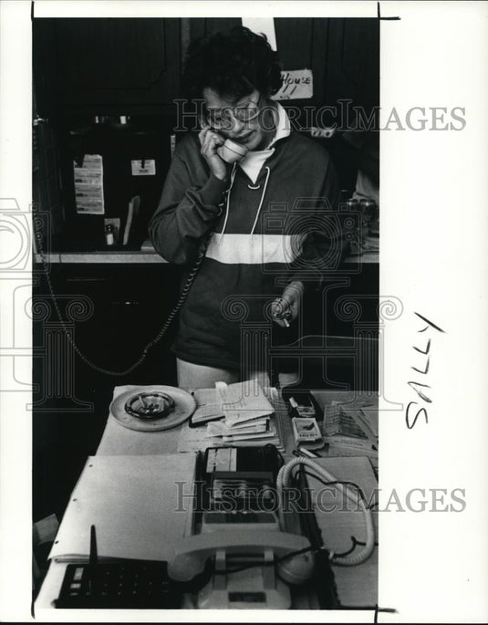 1990 Press Photo Margaret Mihaljevic - Historic Images