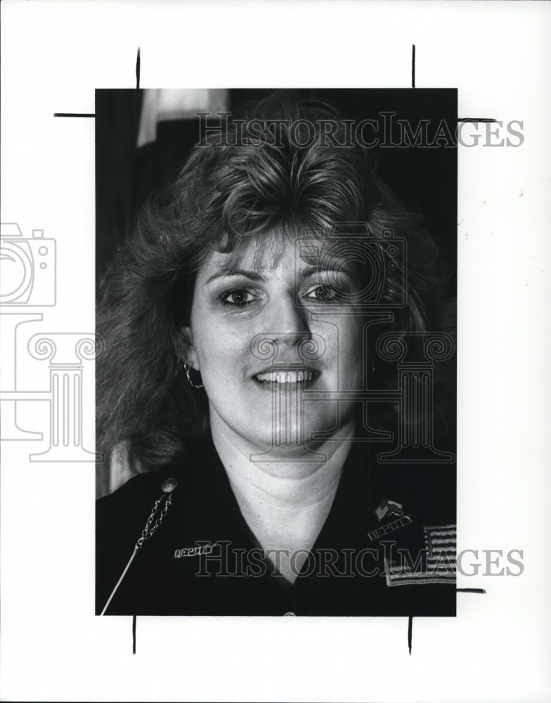1989 Press Photo Linda Napier - Historic Images