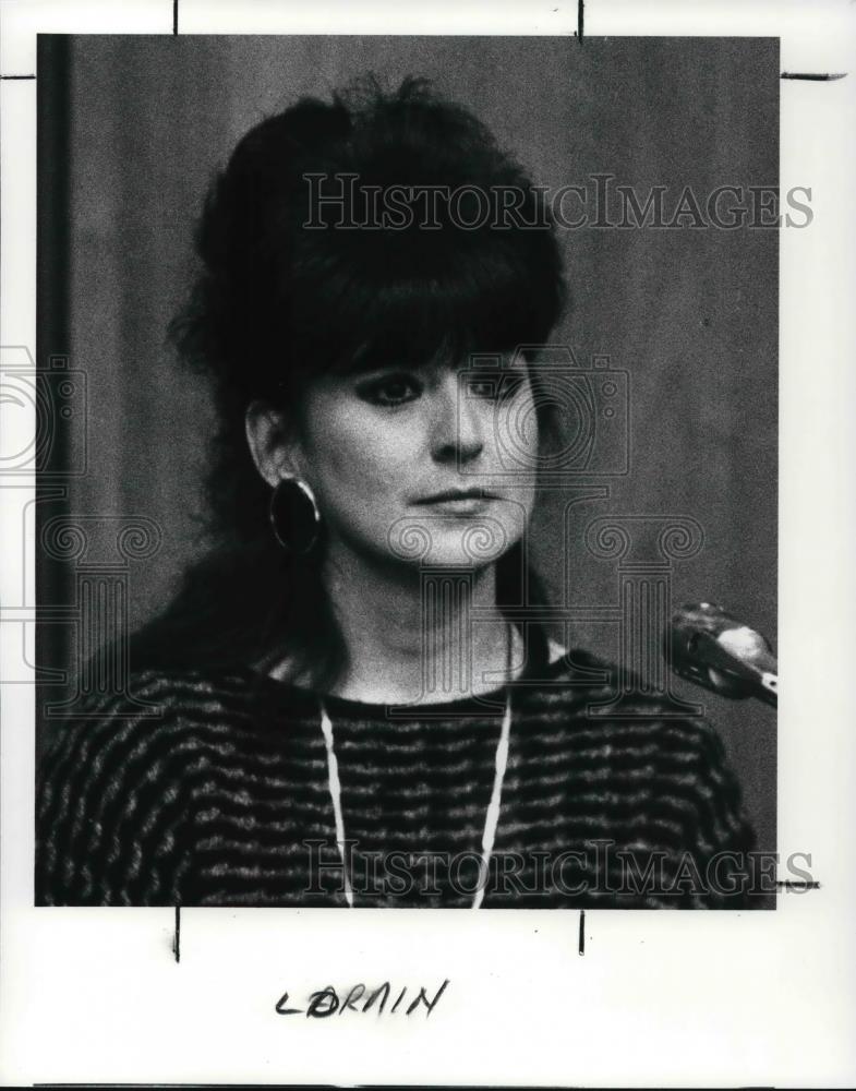 1988 Press Photo Janice Malivonsky, police chief's daughter - Historic Images