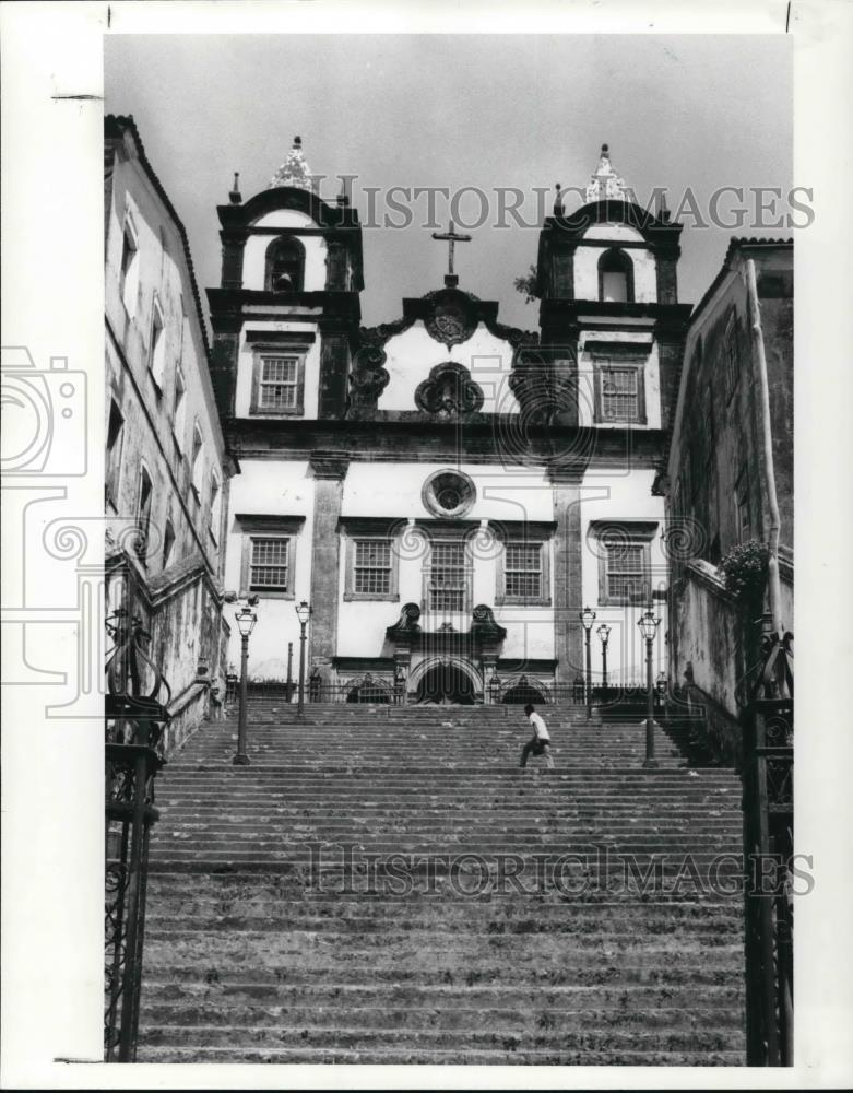 1987 Press Photo Sao Francisco El Salvador - Historic Images