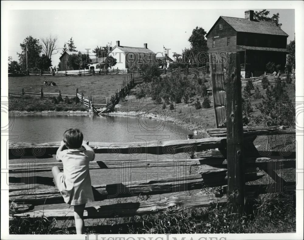 Press Photo Metro Conservation Area Authority Black Creek, Pioneer Vill Toronto - Historic Images