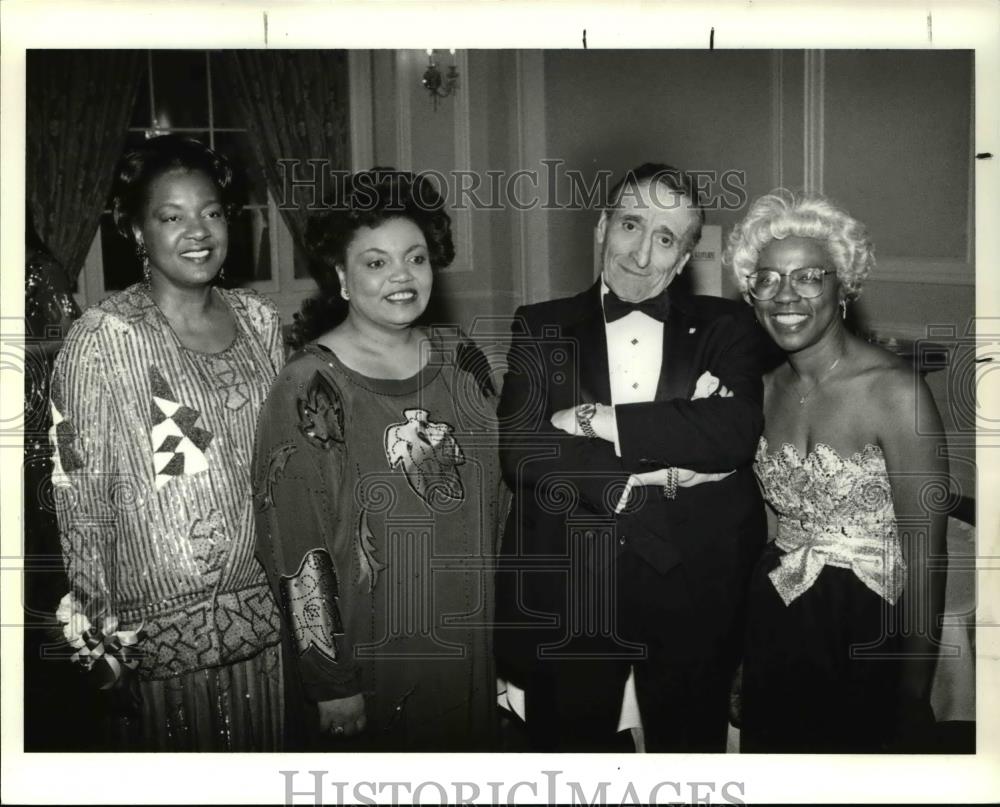 1991 Press Photo Sylvia Johnson, Constance Clarke, Sam Miller, Nancella Harris - Historic Images