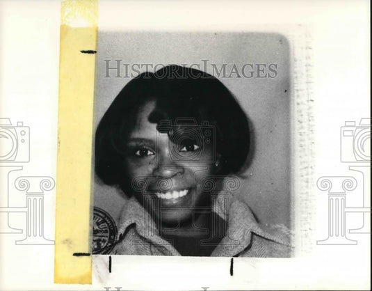 1990 Press Photo Drivers License Photo of Audrey Marshall - Historic Images
