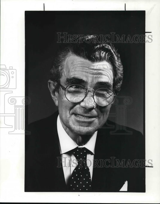 1989 Press Photo Professor George Macesich - Historic Images