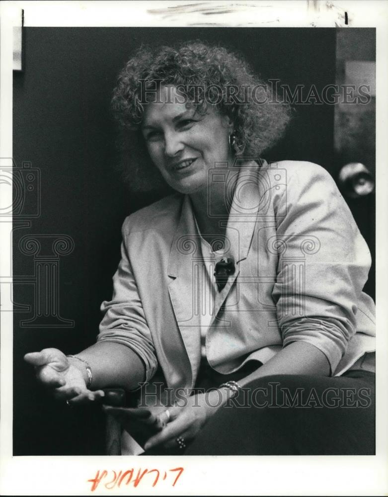 1991 Press Photo Dr. Laura Martin, CSU, Anthropoligist - Historic Images