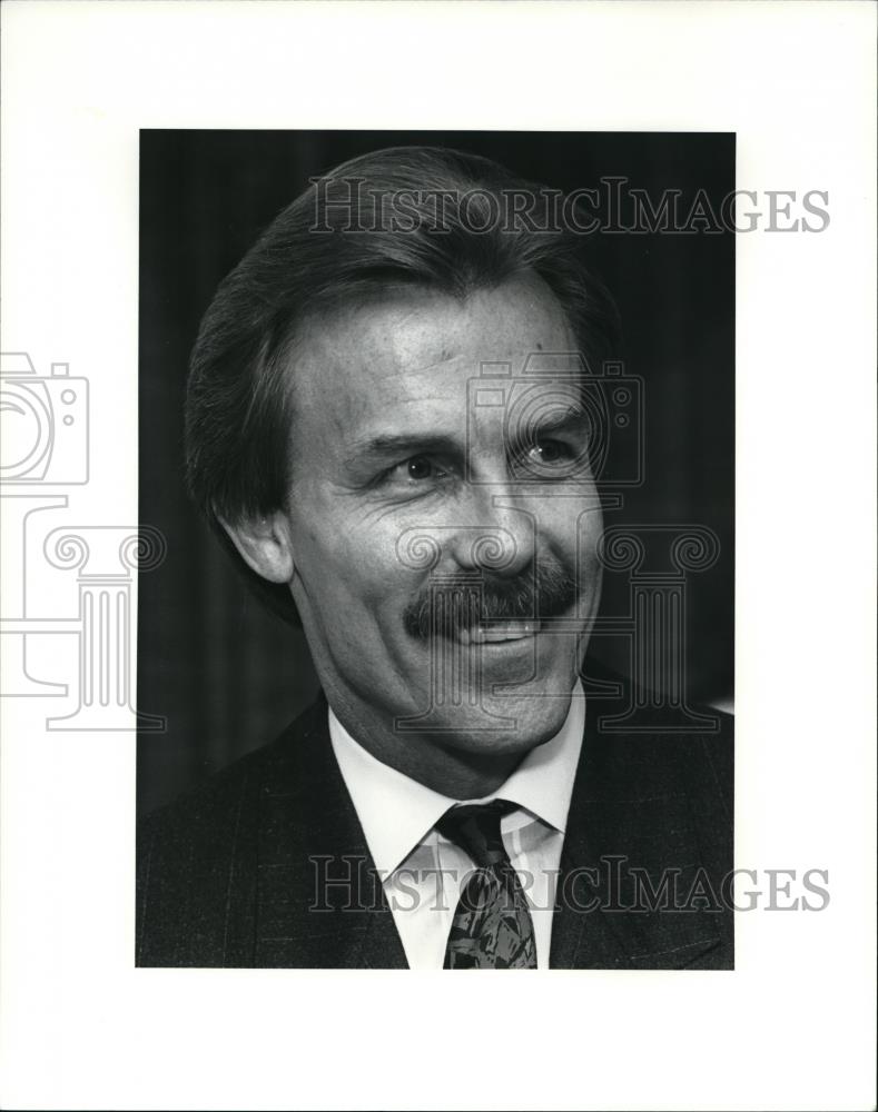1991 Press Photo David O&#39;Connor, vice president of Cumulus Computers Corporation - Historic Images