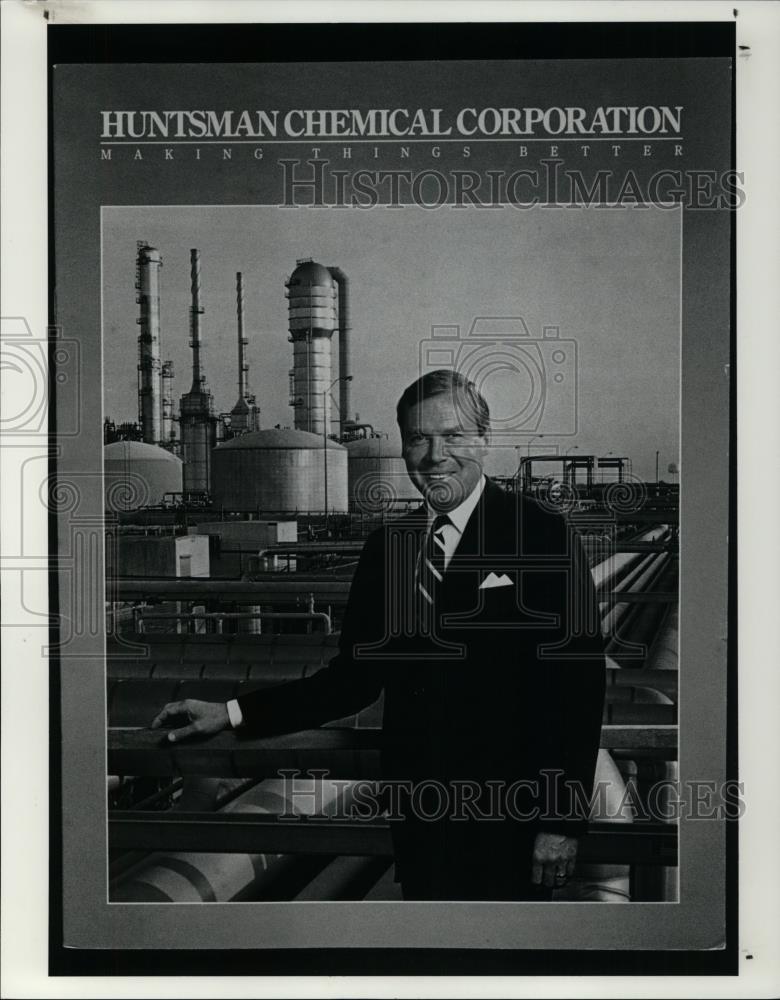 1990 Press Photo Jon M. Huntsman - cvp27019 - Historic Images