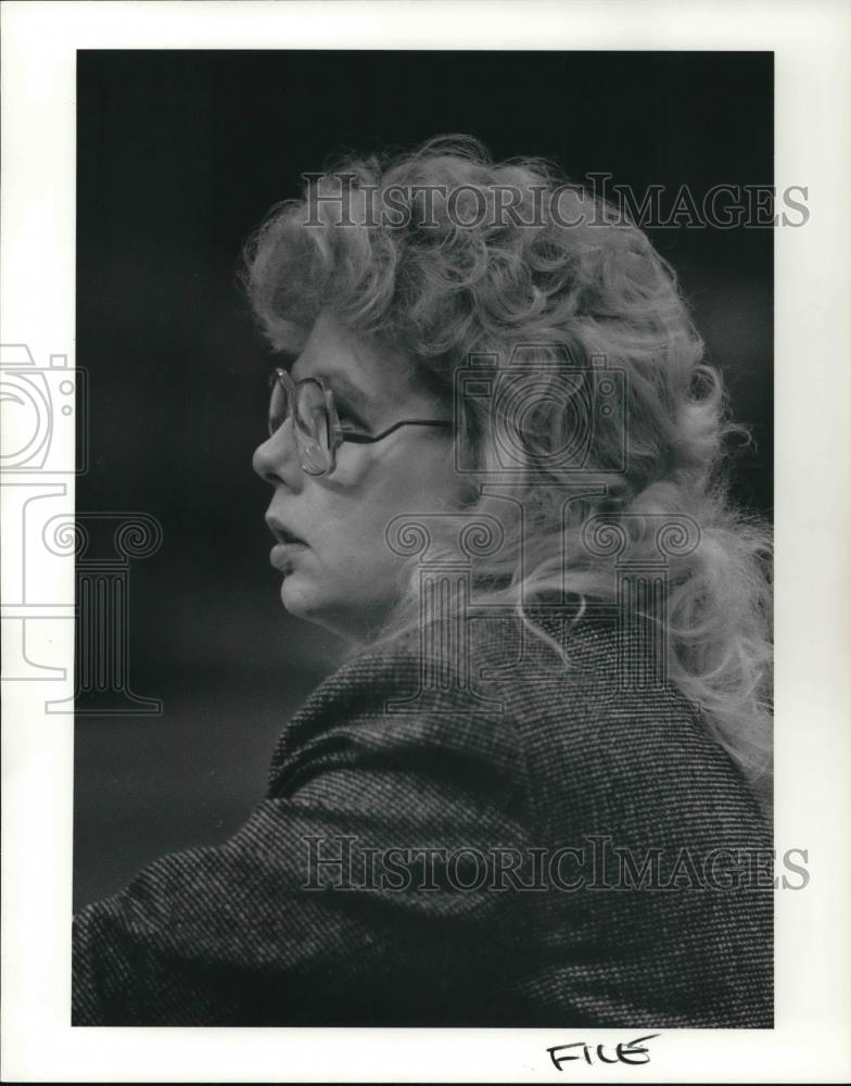 1990 Press Photo Kathleen Martin, Ass. Law Director for the City - Historic Images