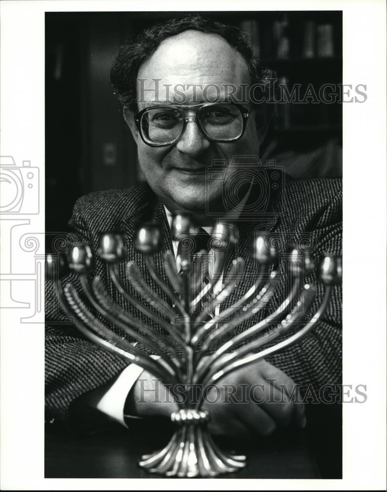 1990 Press Photo Rabbi Michael Oppenheimer - Historic Images
