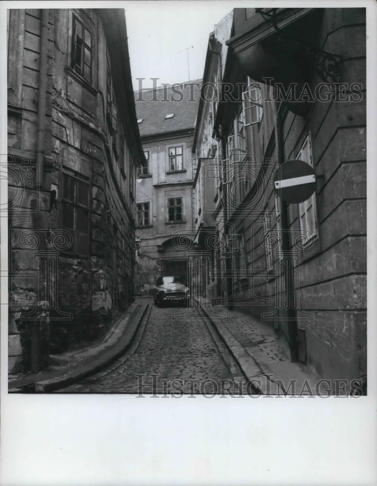 Press Photo The Bratislava side street in Czechoslovakia - Historic Images