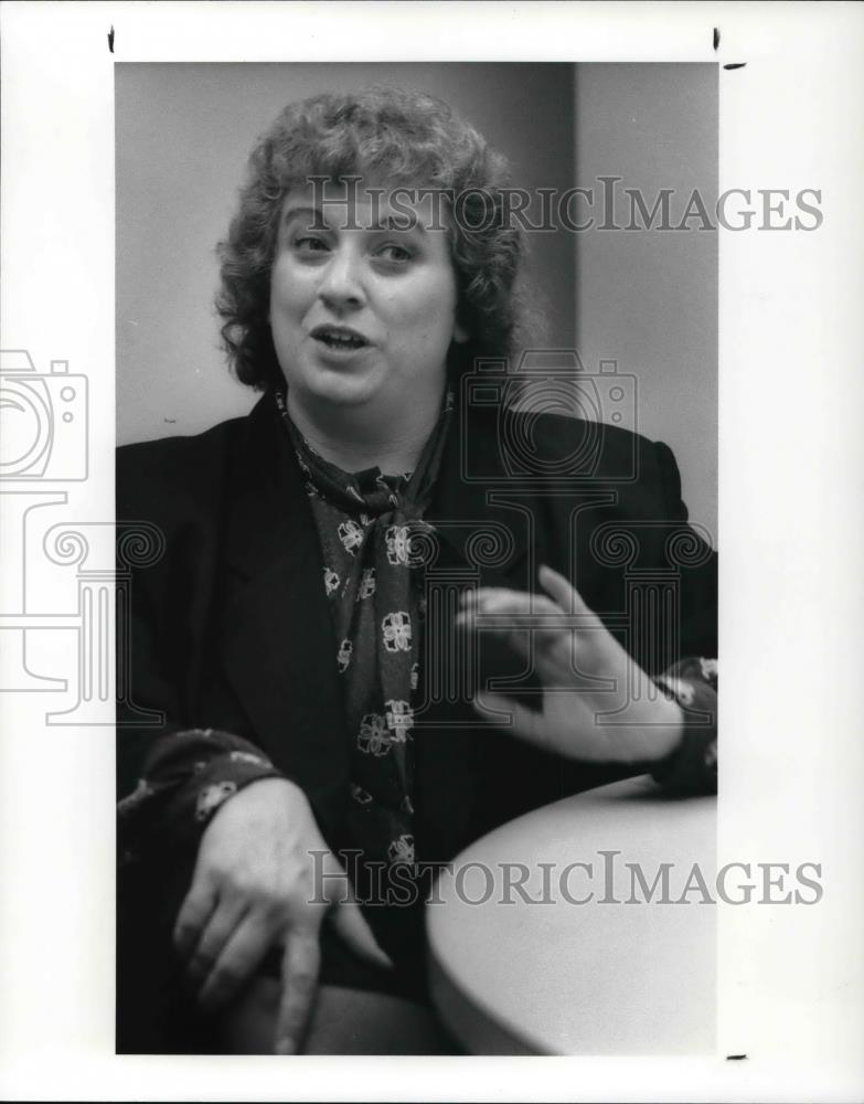 1989 Press Photo Kathy McCoy Author - Historic Images