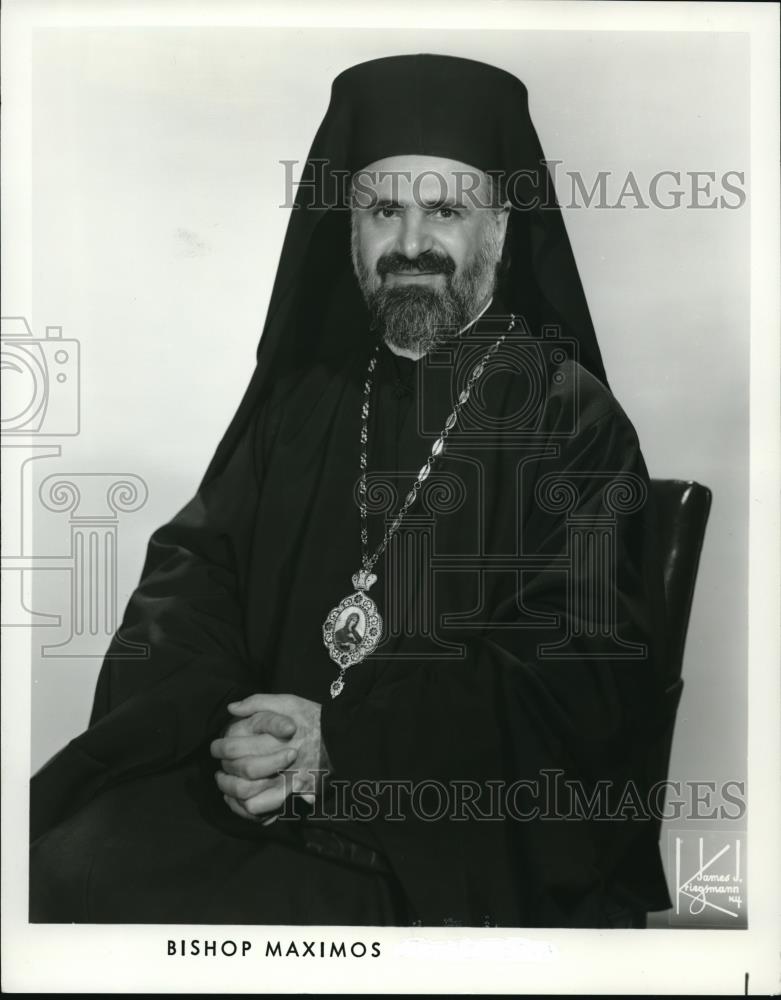 1979 Press Photo Bishop Maximos - Historic Images