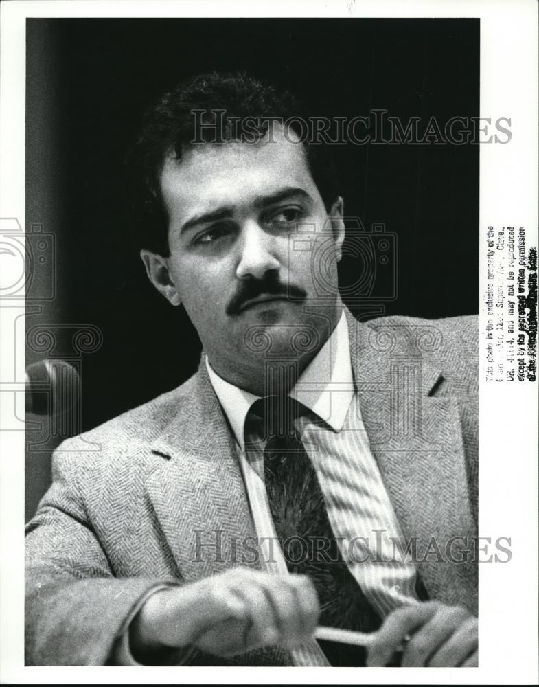 1989 Press Photo Sam Paternite Jr. Hghland Heights Councilman - Historic Images