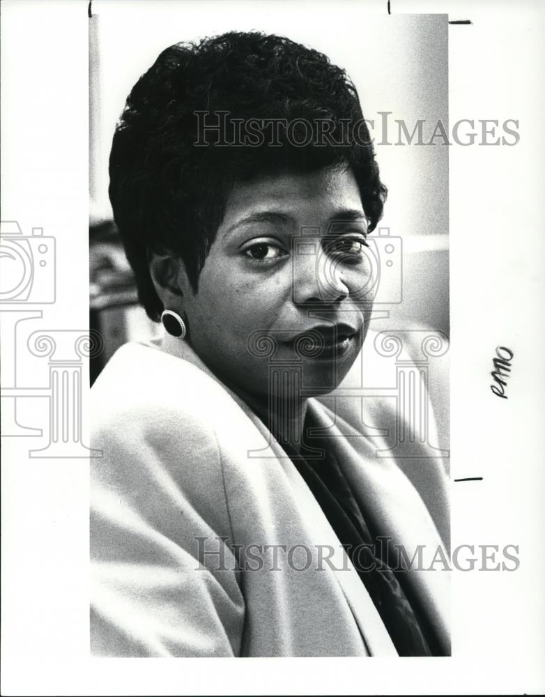 1988 Press Photo Billie Osborne Day care coordinator Neighborhood Center Assn. - Historic Images