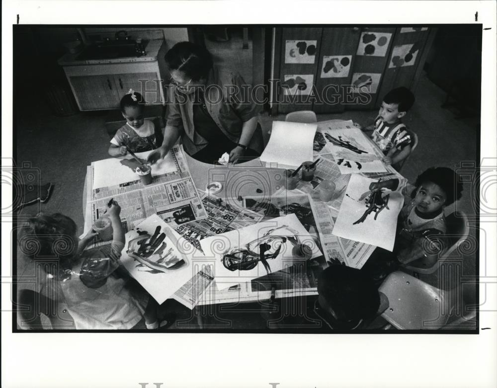 1990 Press Photo Trinity Presbyterian Day Care - Historic Images