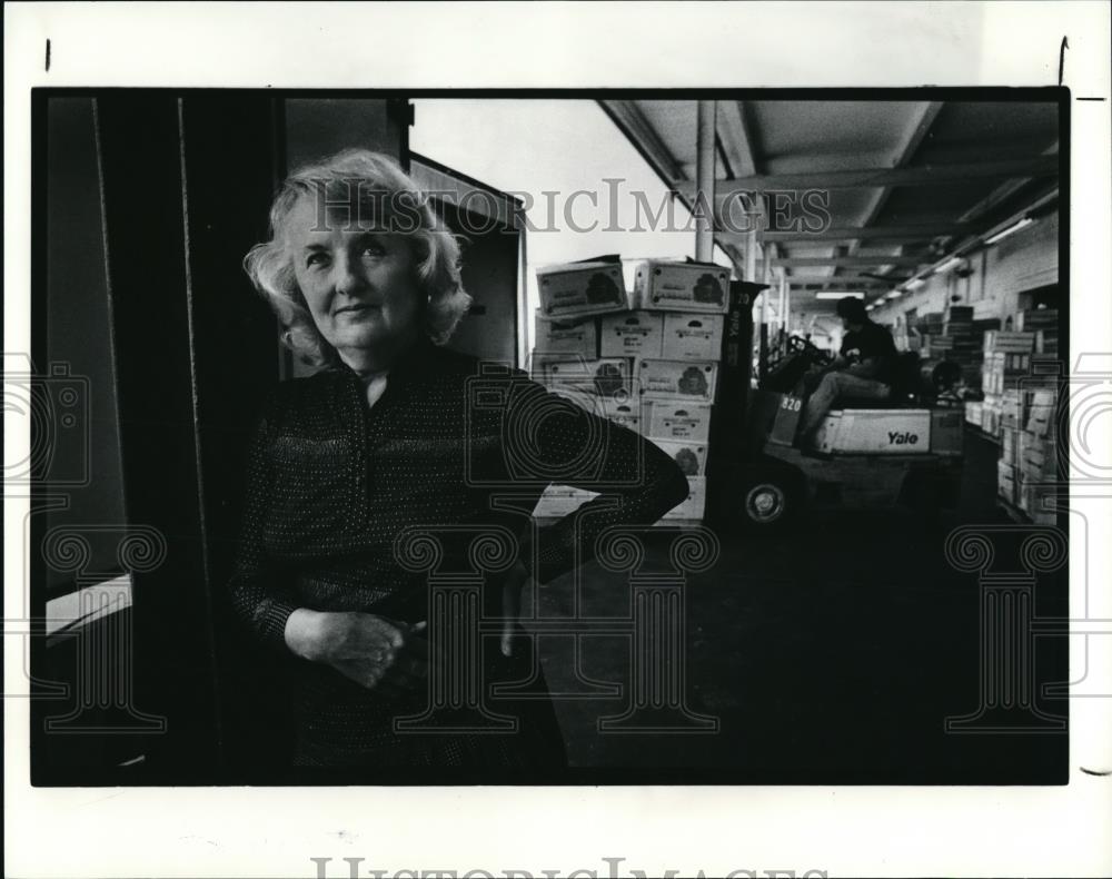 1991 Press Photo Constance Perotti, head of development corp - Historic Images