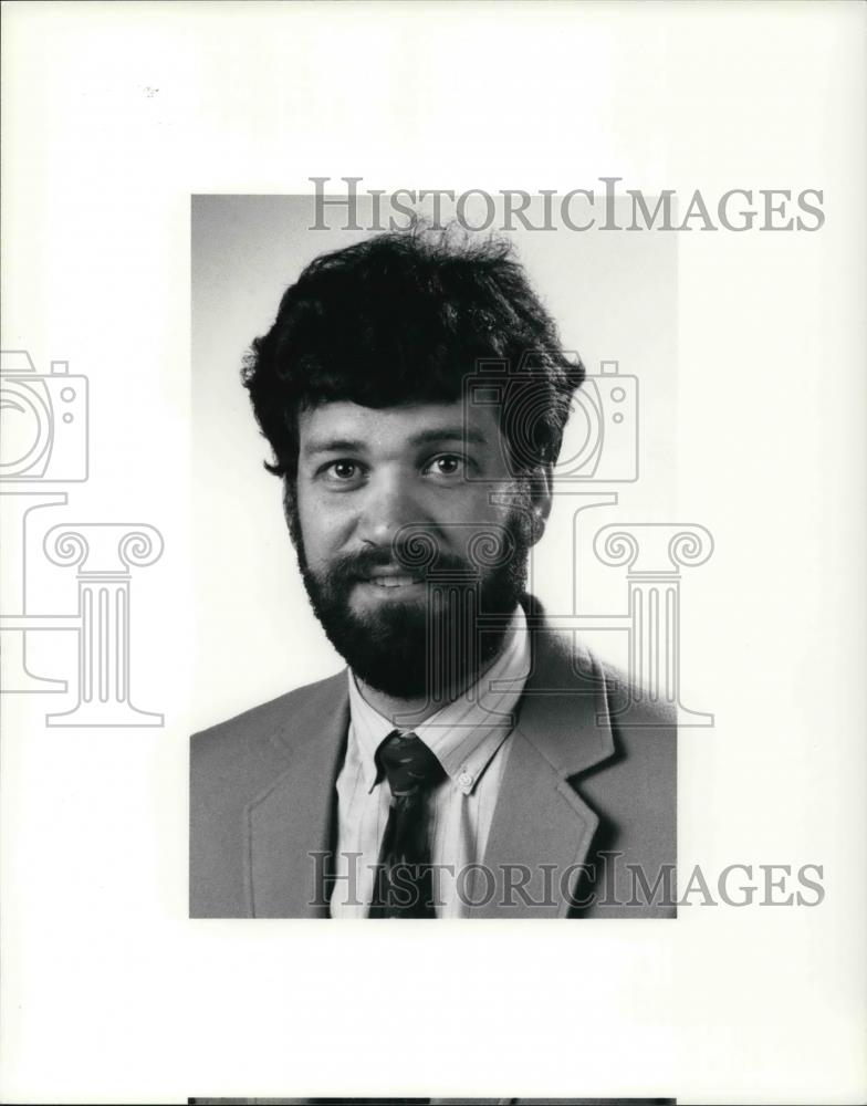1990 Press Photo Doug Lefton, employee - Historic Images
