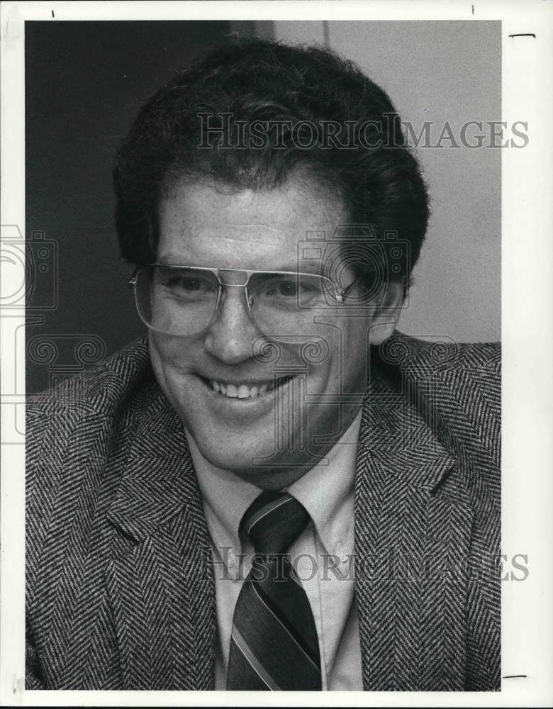 1990 Press Photo Wayne Lake, heart attack victim - Historic Images