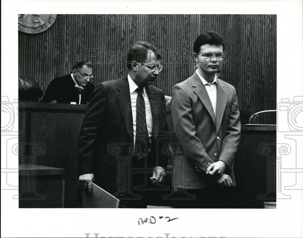 1991 Press Photo James L. Wagner, Patterson's defense lawyer - Historic Images