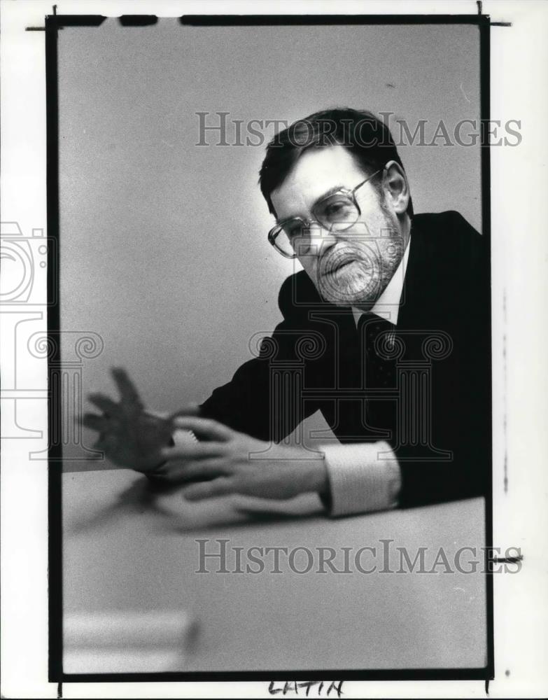 1988 Press Photo Former Ambassador Francis J. McNeil - Historic Images