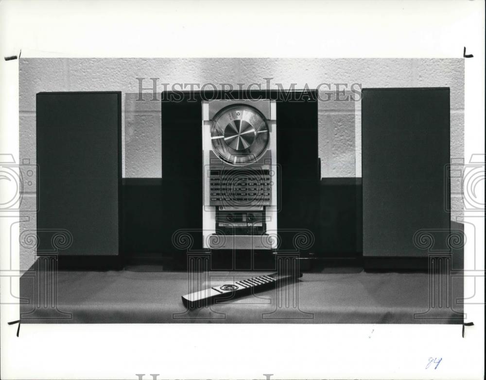 1991 Press Photo The audio craft display at the Home and Flower show - Historic Images