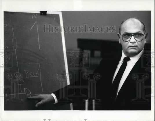 1988 Press Photo Sergeant Richard Leggeh - Historic Images