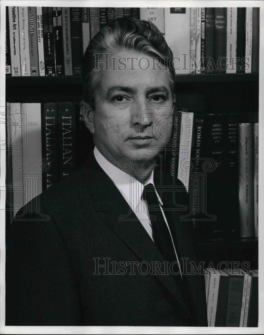 1972 Press Photo Dr. James R. Johnsonm Cleveland Museum of Art - cvp25201 - Historic Images
