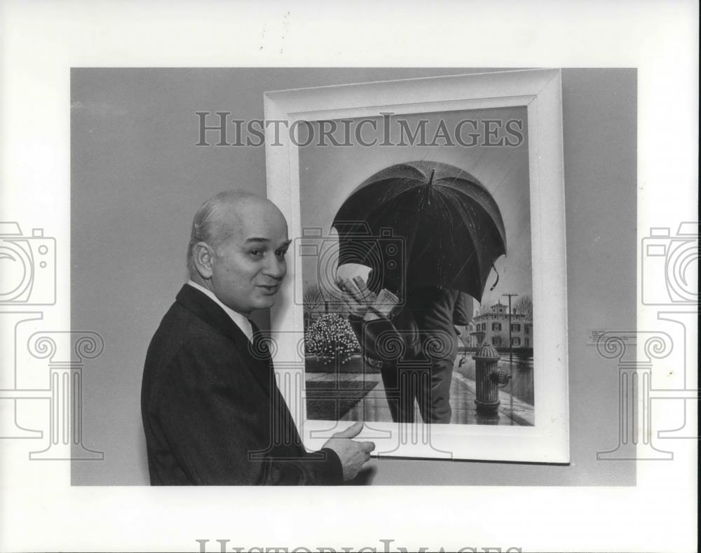 1982 Press Photo Edward B. Henning Retired Chief Curator of Modern Art - Historic Images