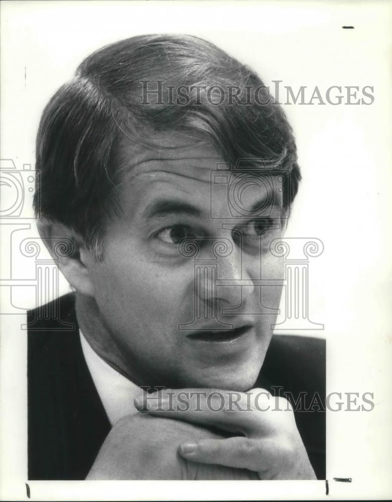 1985 Press Photo Joseph Allen Astronaut for Space Shuttle - Historic Images