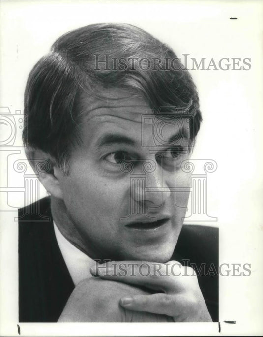 1985 Press Photo Joseph Allen Astronaut for Space Shuttle - Historic Images