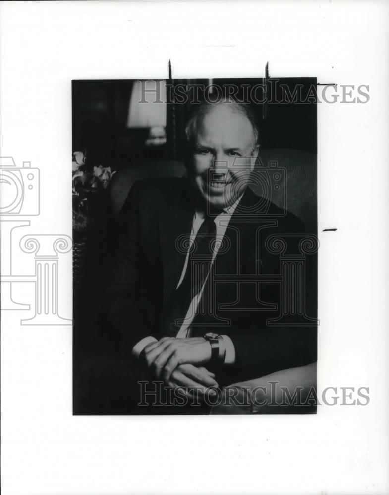 1988 Press Photo Walter B.D. Duffy Hickey Jr. Chairman of Hickey-Freeman - Historic Images