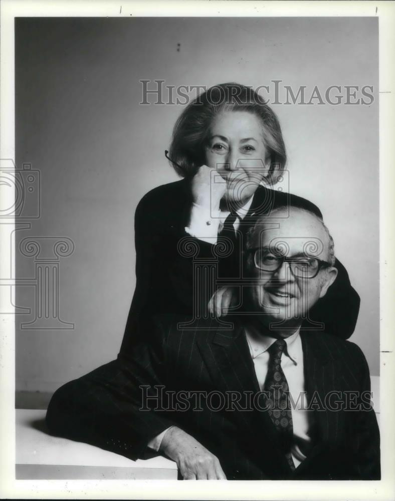 1991 Press Photo Designers Joan&amp;David Helpern - cvp21863 - Historic Images