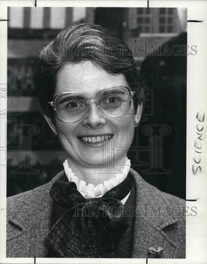 1989 Press Photo Judith Lachvayder, nominated for Christa McAuliffe Fellowship - Historic Images
