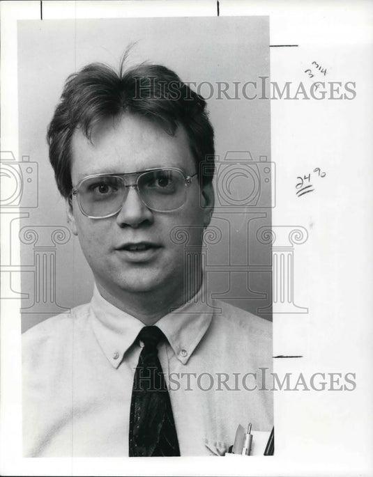 1992 Press Photo Lake County Allen Keener - Historic Images