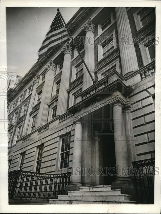 Press Photo The United States Embassy - Historic Images