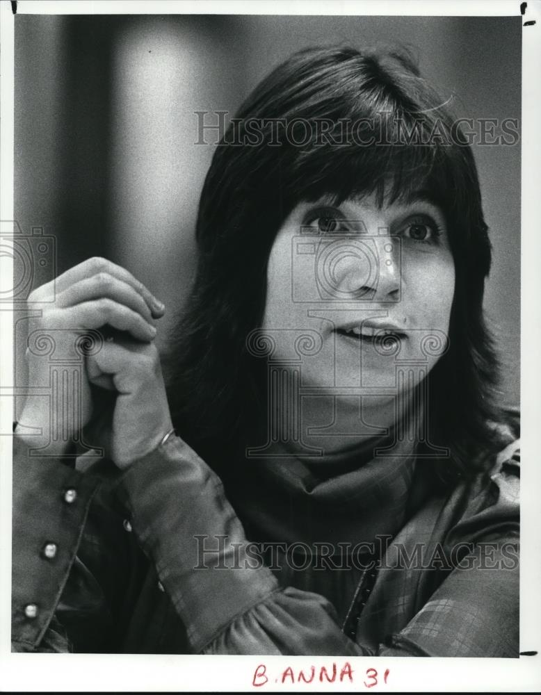 1988 Press Photo Anna Quindlen - Historic Images