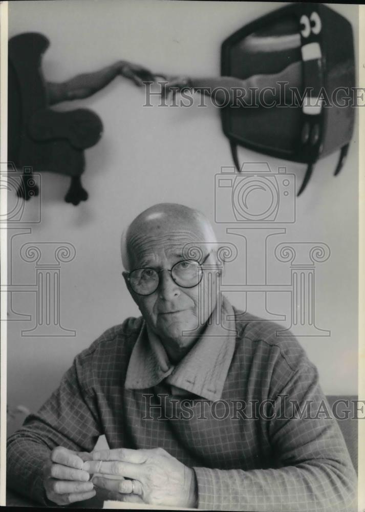 1991 Press Photo Norman Lear - Historic Images