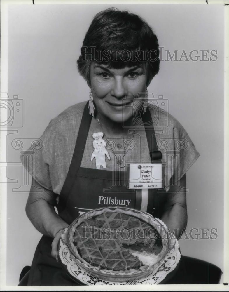 1992 Press Photo Glays Fulton won 35th Pillsbury Bake Off contest - cvp21051 - Historic Images