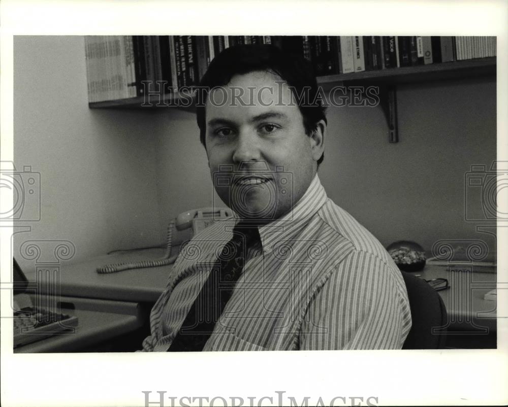 1991 Press Photo CWRU Bioethicist, Stephen Post - Historic Images