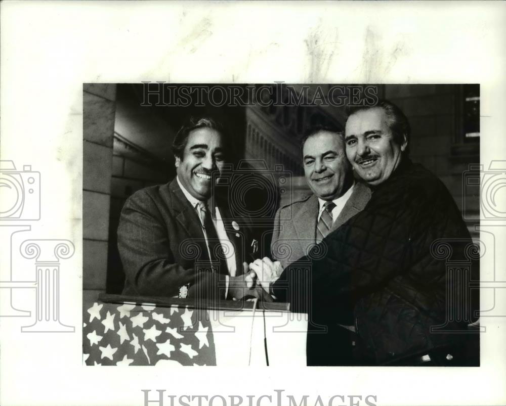 1988 Press Photo Congressman Charles Rangel of New York - Historic Images