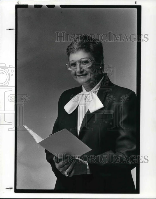 1987 Press Photo Reverend Vivian Epstein - Historic Images