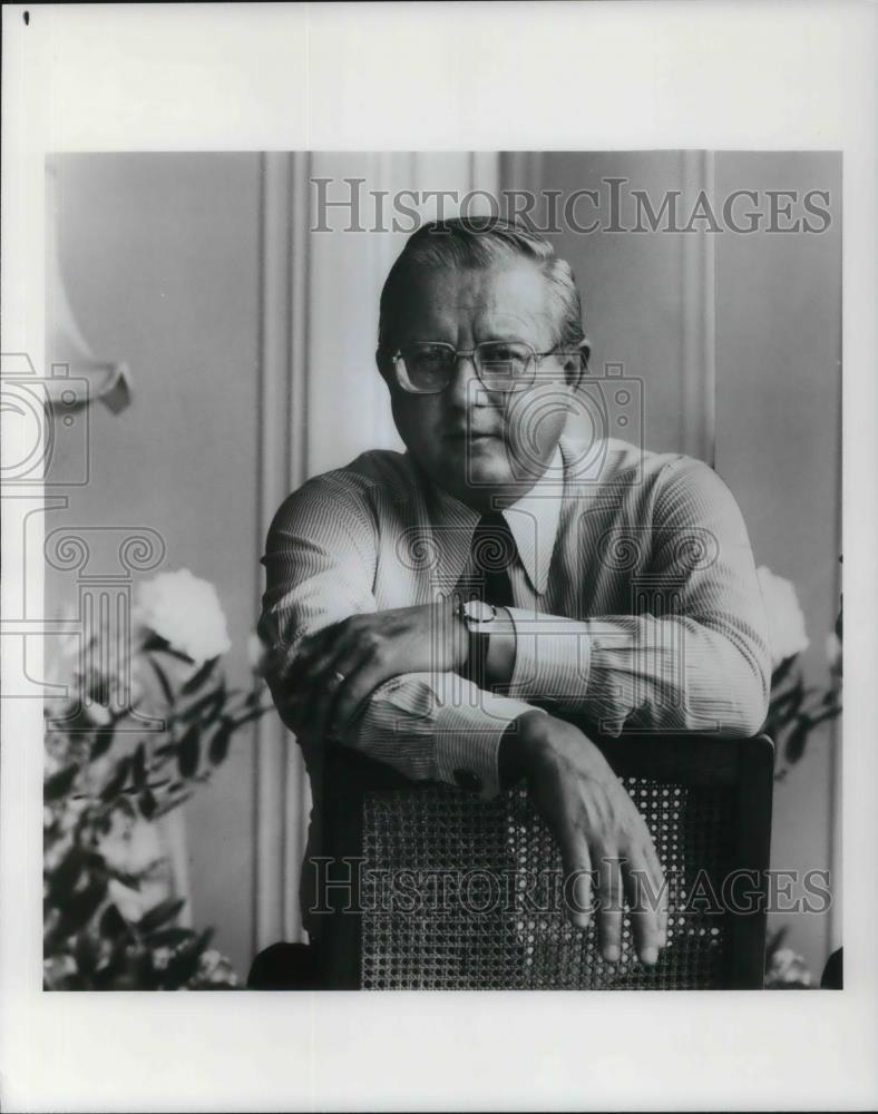 1987 Press Photo Ben Heirs Author-The mind of the organization - cvp21850 - Historic Images