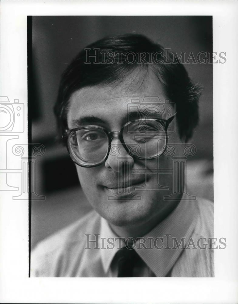 1989 Press Photo Mike Marino, Wyse Advert - Historic Images